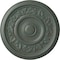 Ekena Millwork Tyrone Ceiling Medallion (Fits Canopies up to 6 3/4"), 16 1/8"OD x 3/4"P, Cloud Burst Crackle CM16TYCBC - alternate 1